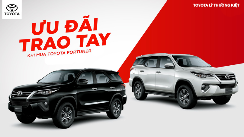 ƯU ĐÃI MUA XE TOYOTA FORTUNER THÁNG 3/2022