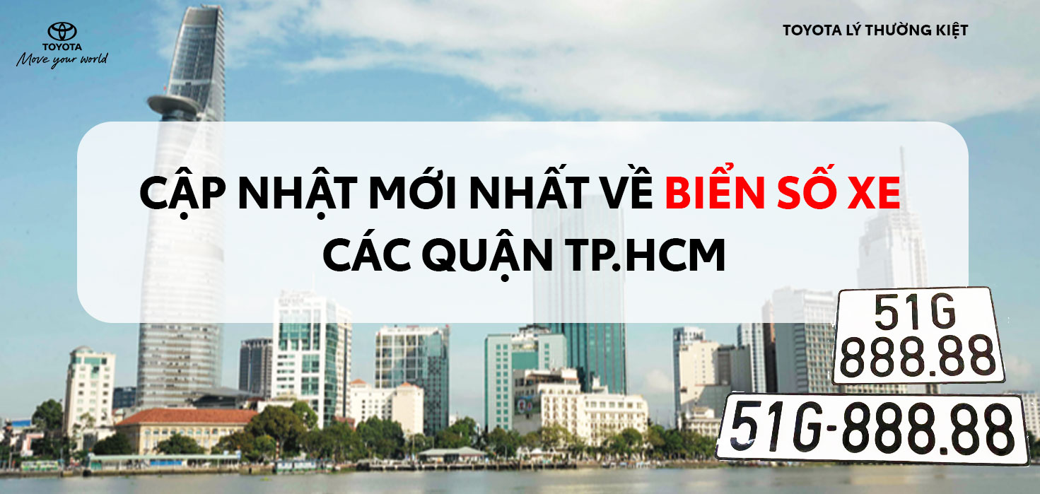 Cập nhật mới nhất về biển số xe các quận TP.HCM