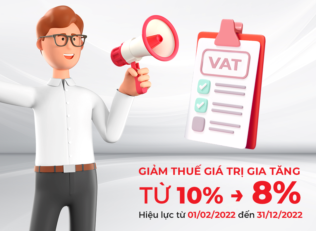  THÔNG BÁO GIẢM THUẾ GIÁ TRỊ GIA TĂNG