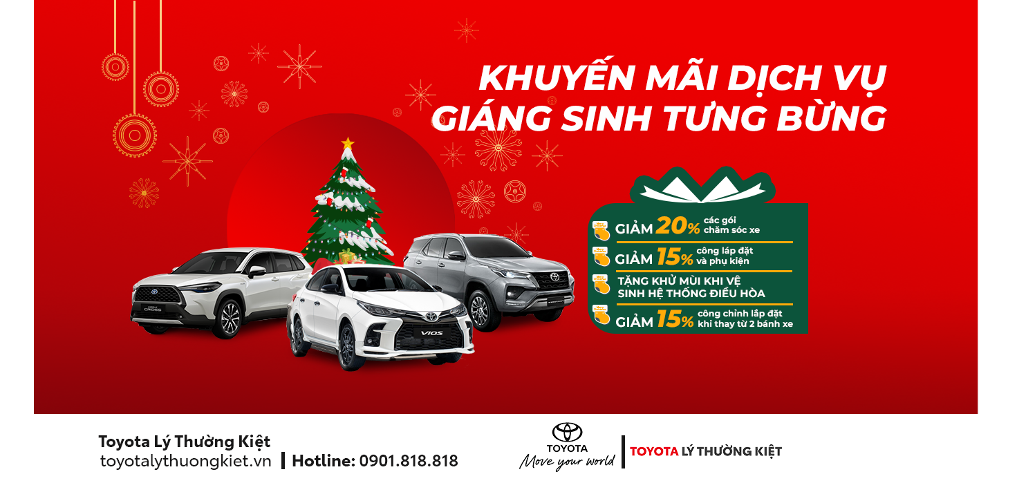 VUI ĐÓN GIÁNG SINH - KHUYẾN MÃI DỊCH VỤ TƯNG BỪNG 