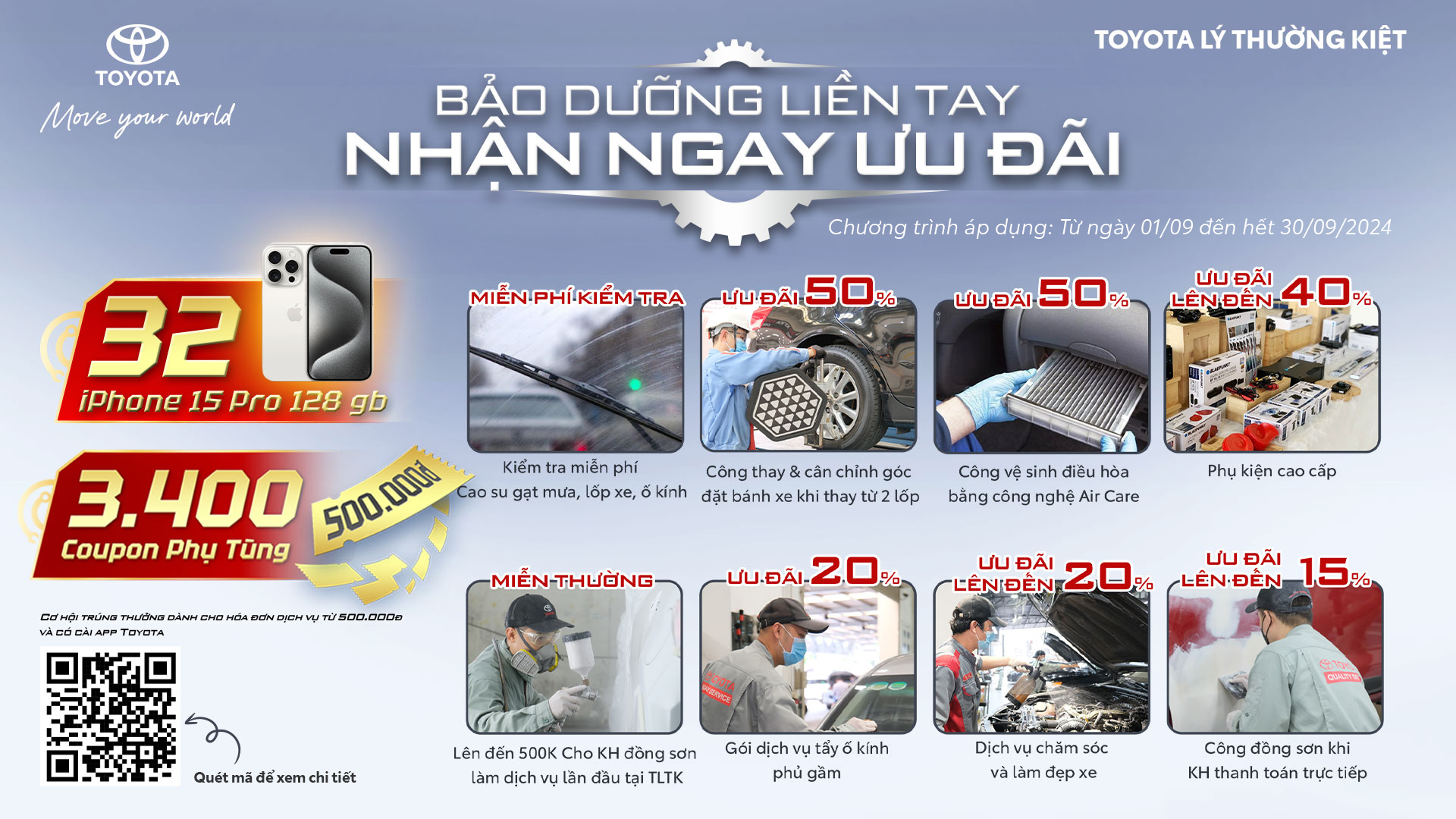 Bảo Dưỡng Liền Tay - Vận May Gõ Cửa