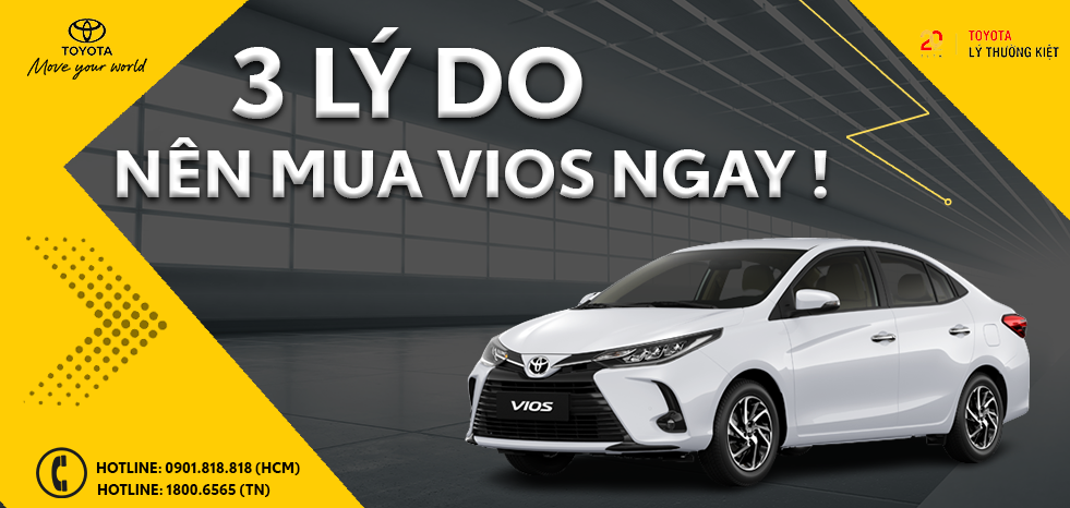 3 LÝ DO NÊN XUỐNG CỌC MUA VIOS NGAY VÀO THỜI ĐIỂM NÀY!