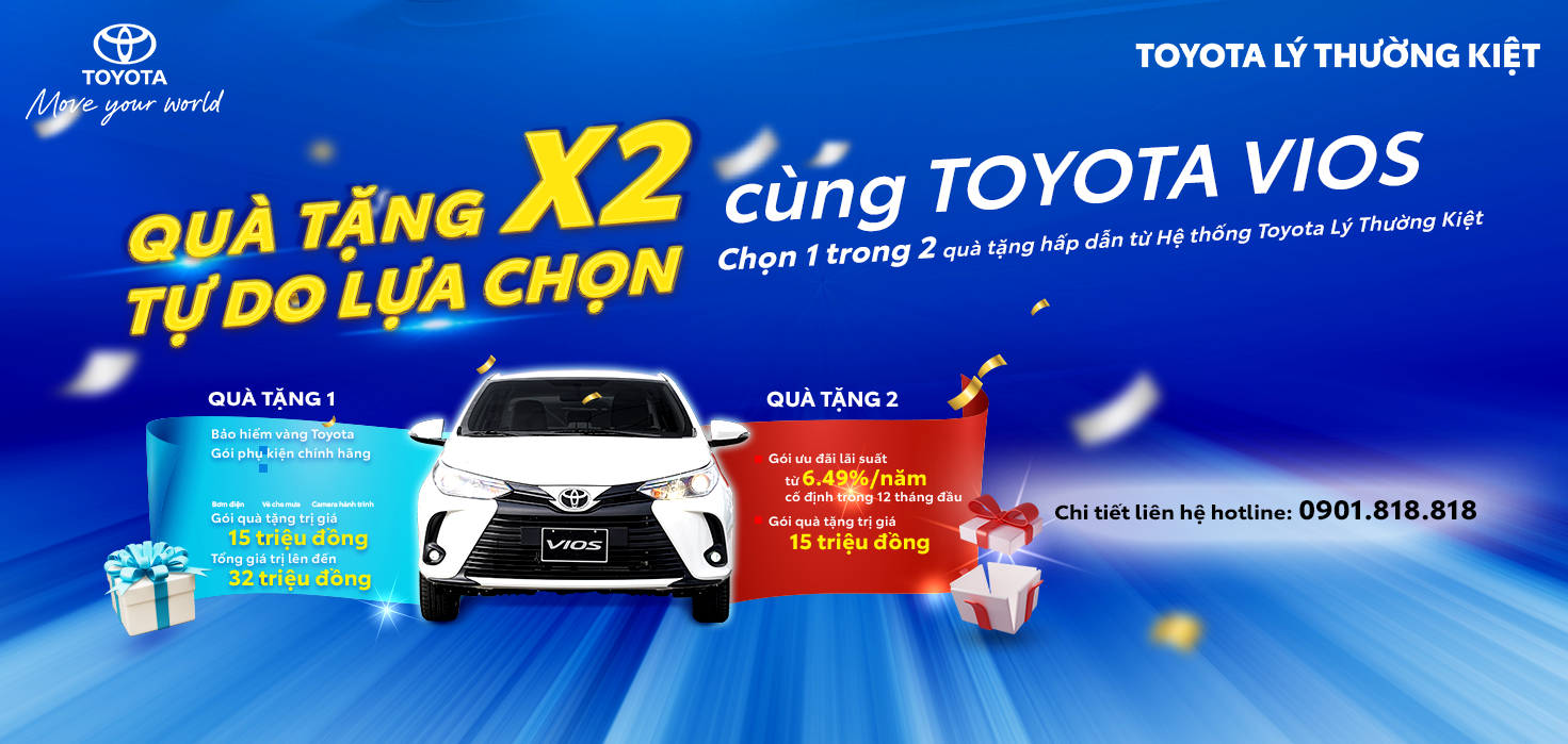 VIOS SIÊU ƯU ĐÃI - ĐỪNG BỎ LỠ CƠ HỘI MUA XE HOT NHẤT NĂM NAY