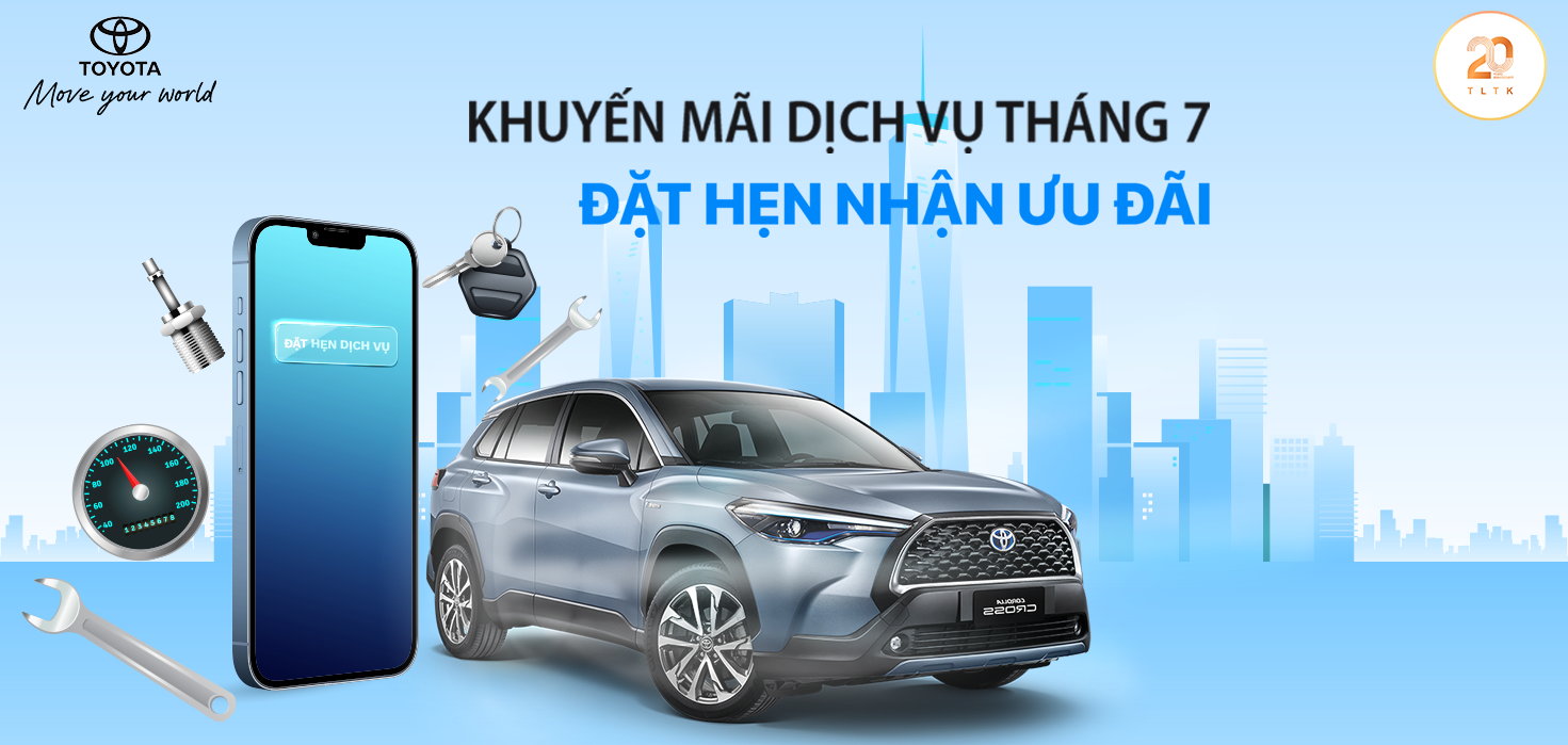 MIỄN PHÍ CHĂM SÓC XE MÙA MƯA, ƯU ĐÃI KHỦNG TỪ TOYOTA LÝ THƯỜNG KIỆT