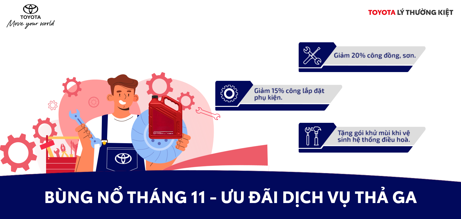 BÙNG NỔ THÁNG 11 - ƯU ĐÃI DỊCH VỤ THẢ GA